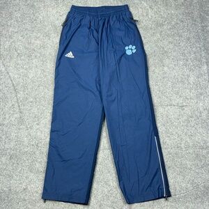 Adidas Pants Womens Medium Blue Tiger Paw‎ Track Pant Windbreaker Ankle Zip